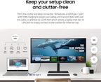SAMSUNG Viewfinity S65UA Series 34-Inch Ultrawide QHD Curved Monitor  100Hz  USB-C  HDR10 (1 Billion Colors)  Height Adjustable Stand  TUV-certified Intelligent Eye Care (LS34A654UBNXGO) Black