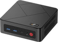 BOSGAME E4 Mini PC  Dual Gigabit LAN Ryzen 5 3550H Win 11 Pro Small Desktop Computer  16GB DDR4 RAM  1TB NVMe SSD  Triple Display  4X USB  Wi-Fi 5/BT 5.0 - Ideal for Business  Office & Home