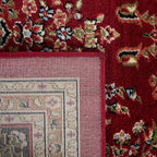 SAFAVIEH Area Rug 9x12 - Lyndhurst Collection - Large - Red & Black, Traditional Oriental Design, Non-Shedding & Easy to Clean, Ideal for Living Room, Bedroom, Dining Space (LNH331B)