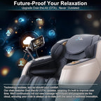 MassaMAX 2026 4D Massage Chair, Full Body Recliner with OTA Cloud Tech, Deep Yoga Stretch, 27 Auto Modes, 55" SL Track, APP & AI Voice Control, Auto Footrest, Zero Gravity, and Heating for Relaxation