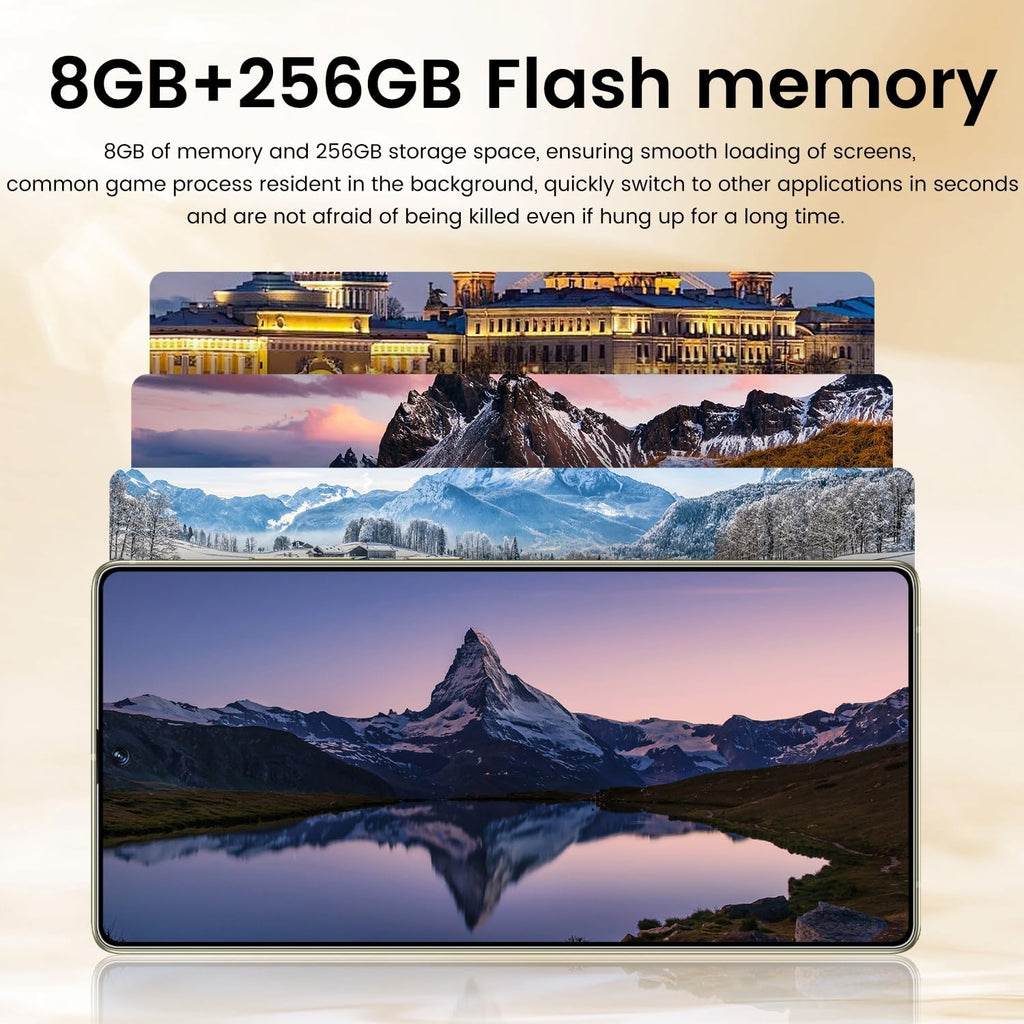 I25 Ultra 5G Smartphone, 8+256GB Unlocked Phone, Android 14.0, 68+108MP Zoom Camera, Mobile Phone with Build-in Pen,Long Battery Life 7000mAh, Dual SIM, 6.99“ HD Screen,5G/4G (Wine Red)