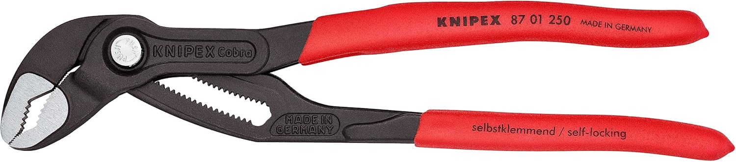 KNIPEX Tools 9K 00 80 147 US 2 Pc 10" Cobra® Water Pump and Pliers Wrench Set