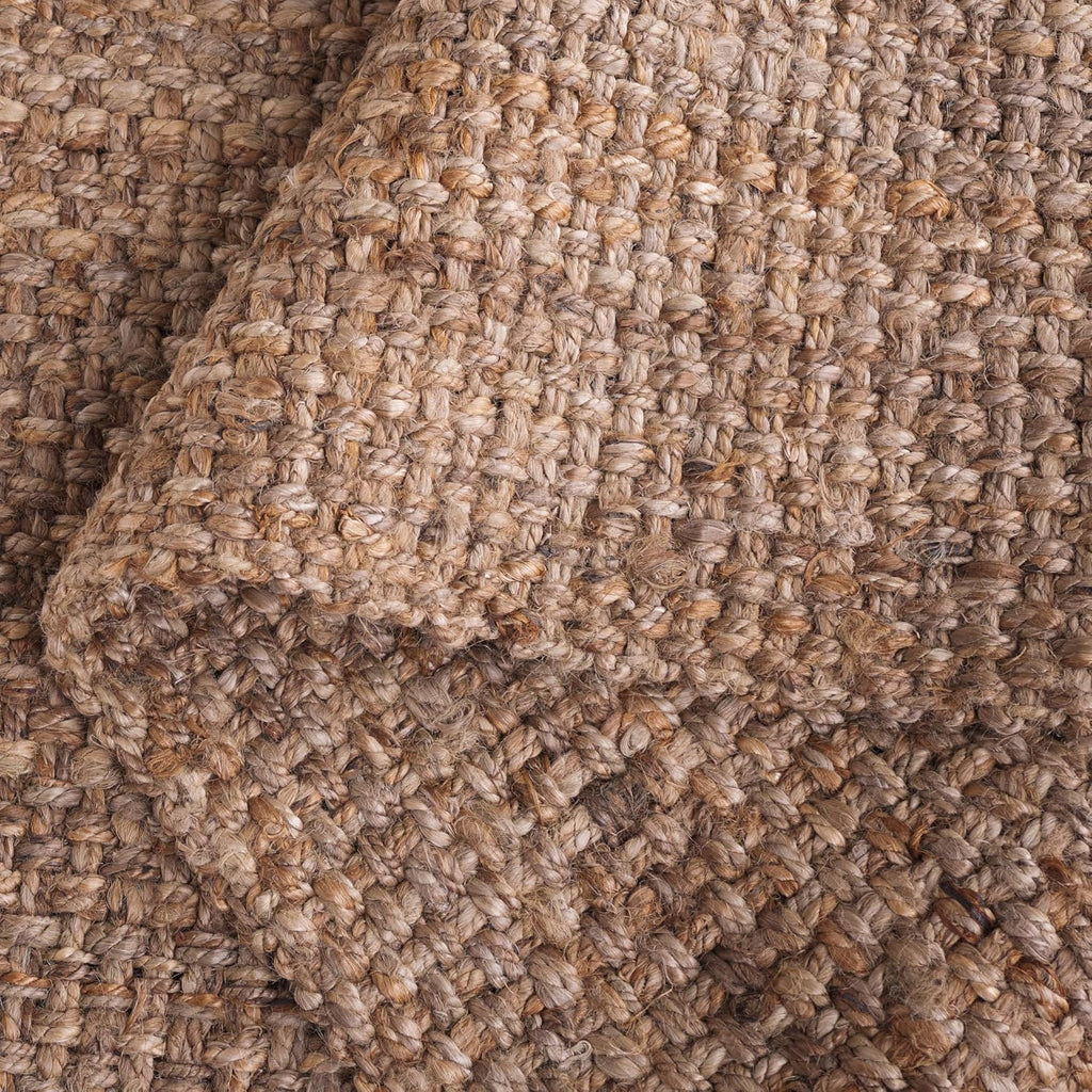 SAFAVIEH Natural Fiber Collection Area Rug - 9' x 12', Natural, Handmade Tassel Jute, Ideal for High Traffic Areas in Living Room, Bedroom (NF467A)