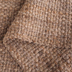 SAFAVIEH Natural Fiber Collection Area Rug - 9' x 12', Natural, Handmade Tassel Jute, Ideal for High Traffic Areas in Living Room, Bedroom (NF467A)