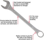 Sunex Tools 9707M Jumbo Metric Combination Wrench Set, 7Piece (Includes Roll-Case)
