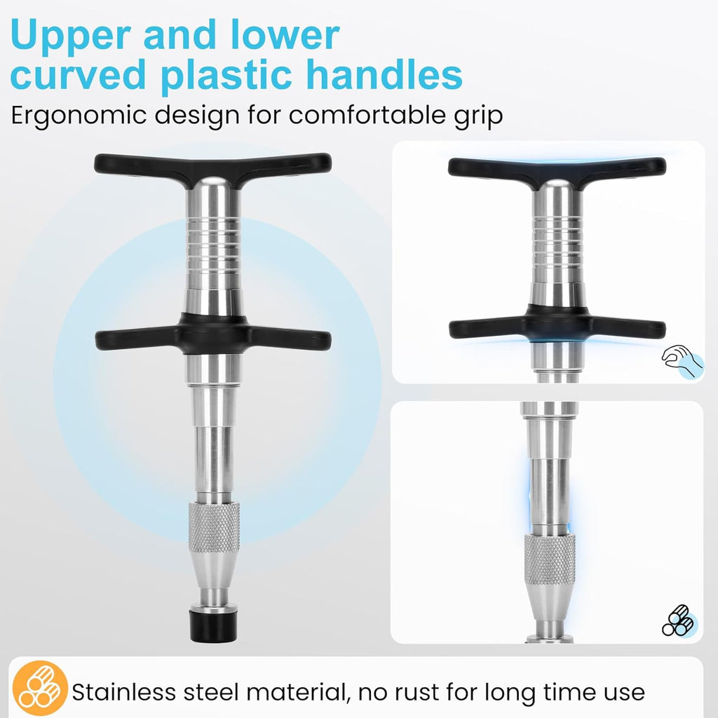 Dreamtrue Adjustable Chiropractic Adjusting Tool, Chiropractor Massage Tool for Face, Joint Pain and More Effective, 0-280N