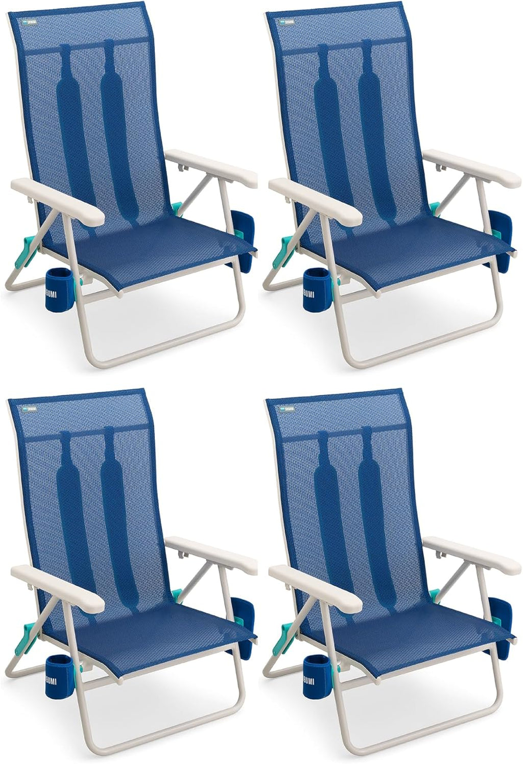 Shibumi Shade | Portable Beach Chair for Adults | Anti-Rust Marine Grade Frame | 300lb Capacity | Padded Backpack Straps | Weighs 8 Pounds | Breathable Fabric