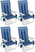 Shibumi Shade | Portable Beach Chair for Adults | Anti-Rust Marine Grade Frame | 300lb Capacity | Padded Backpack Straps | Weighs 8 Pounds | Breathable Fabric