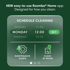 iRobot Roomba 205 DustCompactor Vac Robot Vacuum - Compacts Dirt Inside, No Emptying for 60 Days, Space Saving, No Dock Needed, Bagless, Intense Power-Lifting Suction, LiDAR Navigation, Multi-Surface