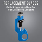 Jonard Tools CST-1140 Round Cable Strip & Ring Tool for Cables 4.5 - 29 mm in Diameter