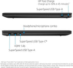 HP 17 Laptop (17.3" HD+ BrightView  Intel 10-Core i7-1355U  16GB RAM  512GB SSD  Narrow Bezel) for Business  Enterprise  Students  Long Battery Life  Wi-Fi  Webcam  Fast Charge  IST Mouse  Win 11 Home