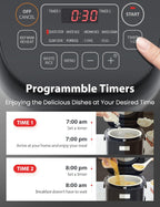TOSHIBA Rice Cooker Small 3-Cup Uncooked– LCD Display with 8 Cooking Functions: Rice, Oatmeal, Mixed Grains and More, NonStick Inner Pot, Grey