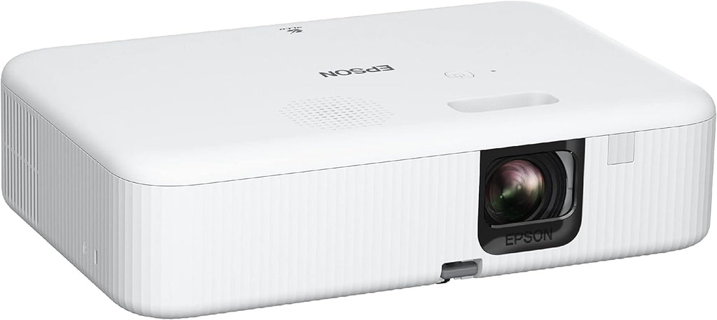 Epson EpiqVision Flex CO-FH02 Full HD 1080p Smart Streaming Portable Projector  3-Chip 3LCD  3 000 Lumen Color/White Brightness  Android TV  Bluetooth  5W Speaker  Home Entertainment (Renewed)
