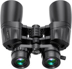 10-30x50 Zoom Binoculars for Adults  High Powered Military Binoculars for Bird Watching Traveling Hunting Concerts with Large View BAK4 FMC Lens Clear Low Light Vision at Night