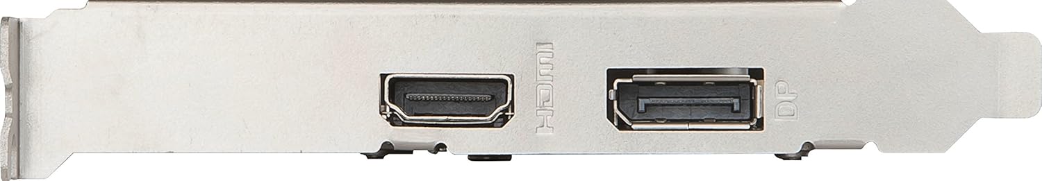 msi Gaming GeForce GT 1030 4GB DDR4 64-bit HDCP Support DirectX 12 DP/HDMI Single Fan OC Graphics Card (GT 1030 4GD4 LP OC)