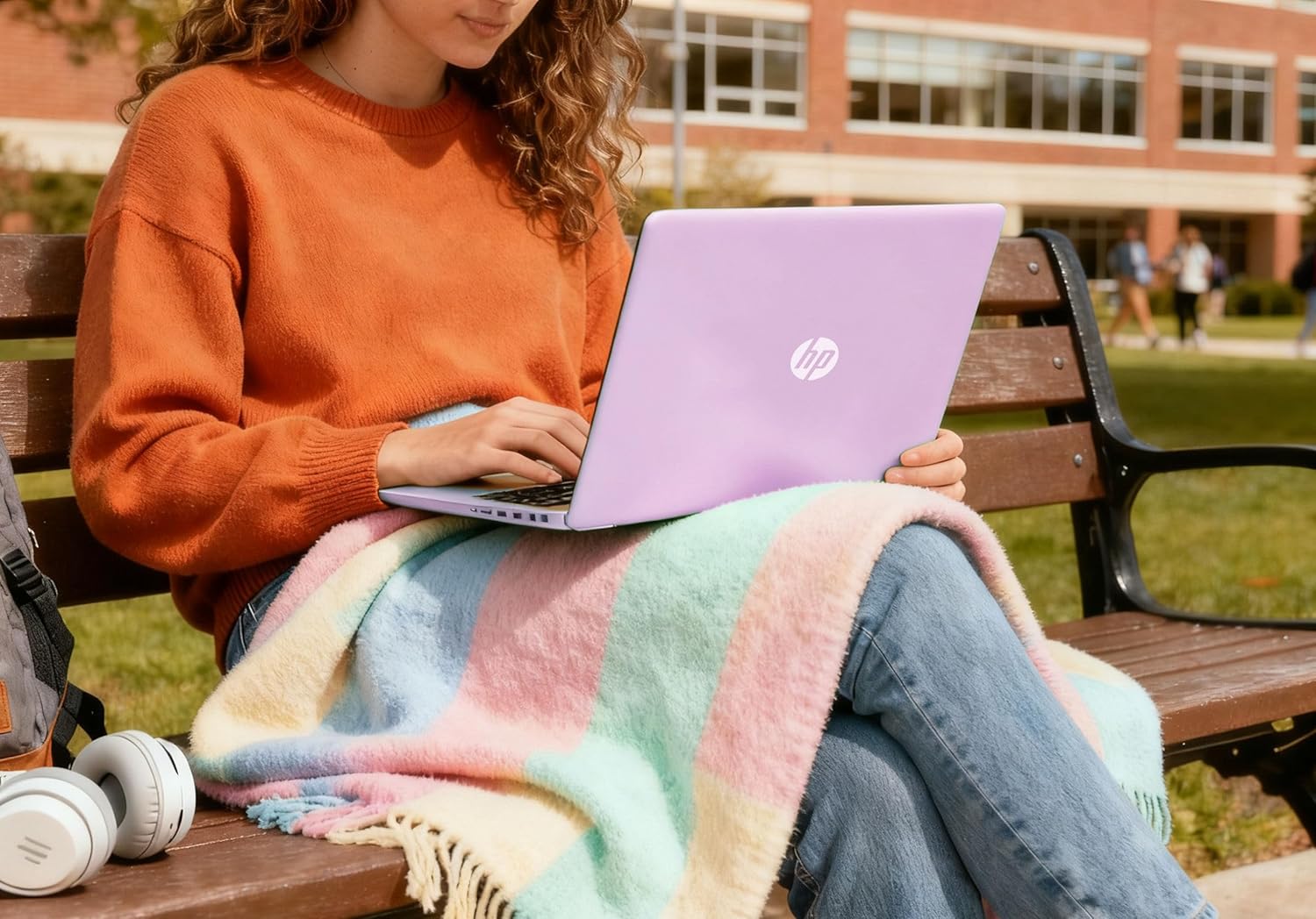 HP Ultrabook Laptop with Office 365 & Copilot AI • Intel 4-Core CPU • 1.1TB Storage (1TB OneDrive and 128GB SSD) • 8GB RAM • Windows 11 w/o Mouse