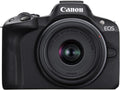 Canon EOS R50 Mirrorless Camera RF-S18-45mm F4.5-6.3 is STM Lens Kit  24.2 Megapixel CMOS (APS-C) Sensor  4K Video  Hybrid Camera  Photo and Video  Vlogging  Content Creator  RF Mount  Black