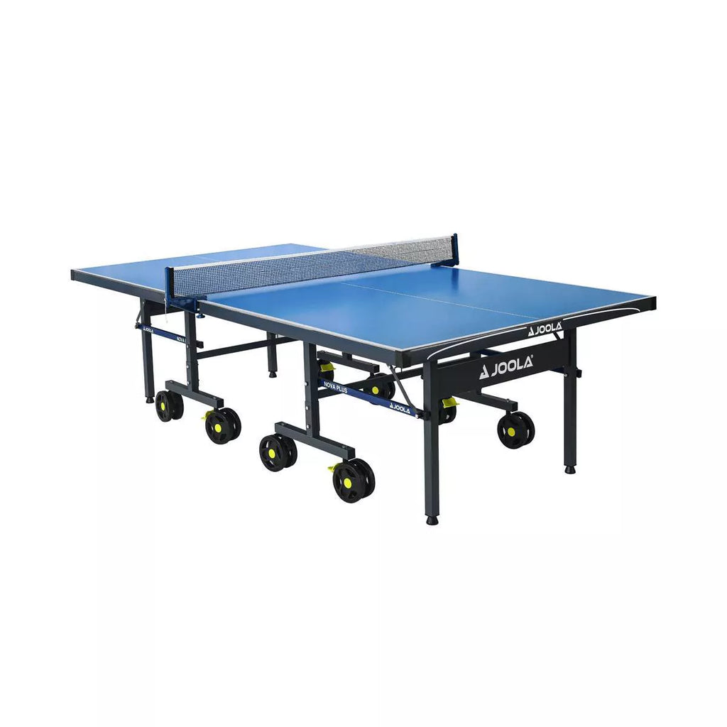 JOOLA Nova Pro Plus Outdoor Table Tennis Table with Weatherproof Net, 9锟5 ft, Foldable, Aluminum Surface