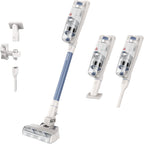 Bissell PowerClean 200W Self-Standing Cordless Vacuum w/Tangle Free Brush Roll, Removeable Battery, Wall Mount, Upholstery Tool & Bright Headlights, 4173