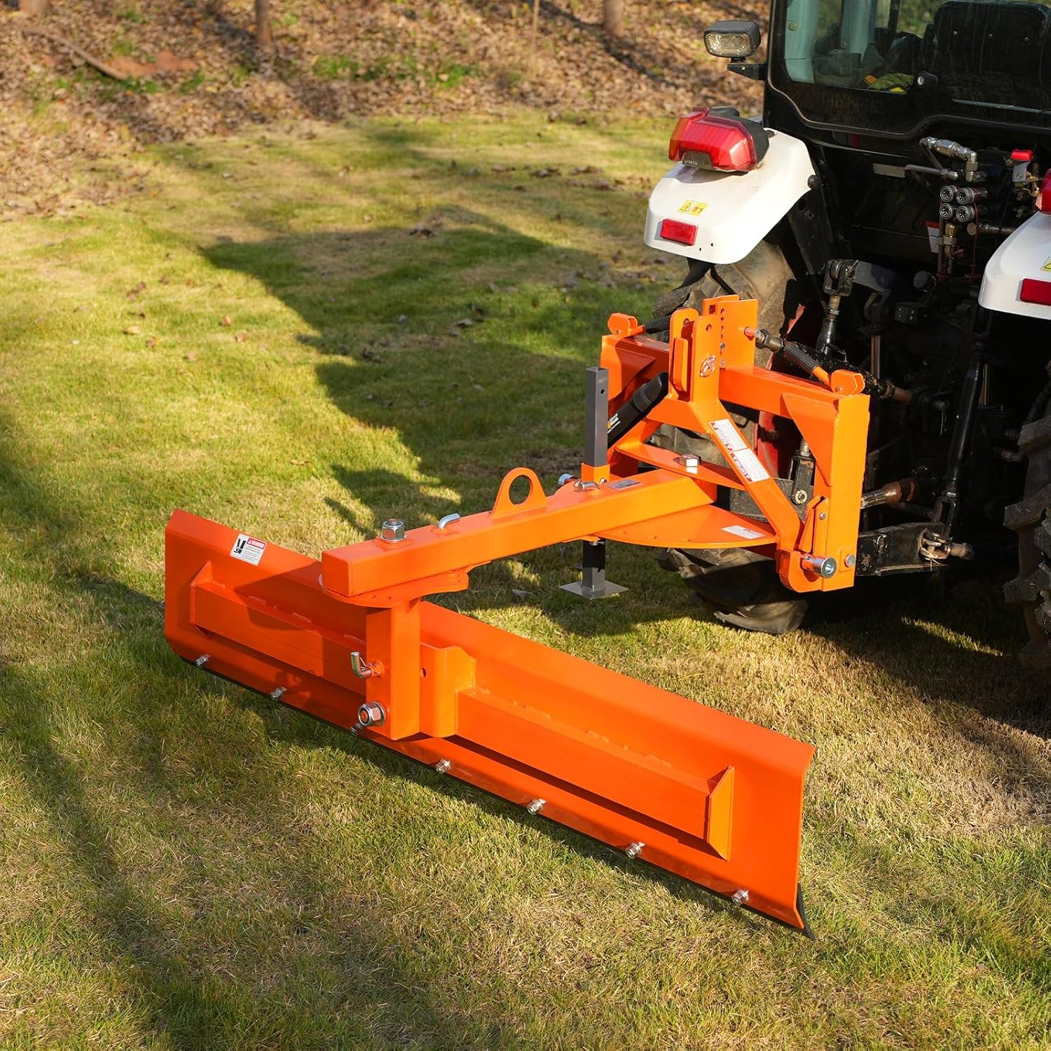 84" 6-Way Adjustable Tractor Rear Blade 3-Point Hitch Attachment - 25.6" Offset & ±45° Angle Cat.1  20-45HP  RB84S