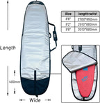UP SURF Surfboard bag, Daylight Bags for Longboard, Size 8’6”,9’2”,9’6", Surfboard cover for Storage and Transport Surfboard
