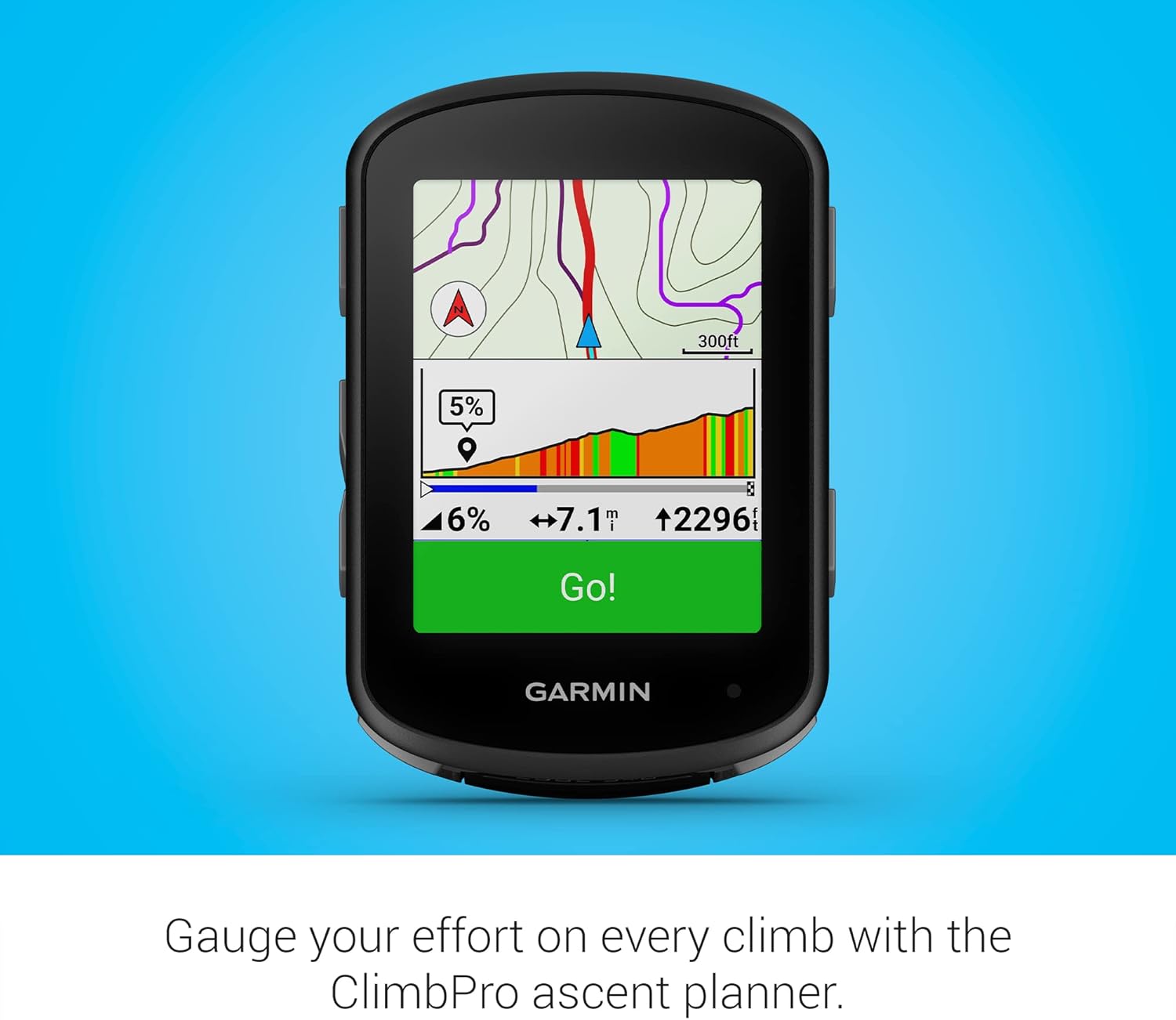 Garmin Edge 540  Compact GPS Cycling Computer with Button Controls  Targeted Adaptive Coaching  Advanced Navigation and More