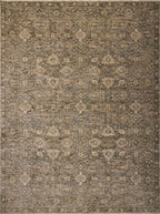 Loloi Magnolia Home by Joanna Gaines Junie Collection JUE-06 Lagoon/Natural 7'-10" x 10'-2", .38" Pile Height, Area Rug