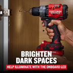 CRAFTSMAN V20 1/2 Inch Drill/Driver Kit with 2 Batteries and Charger (CMCD725D2)