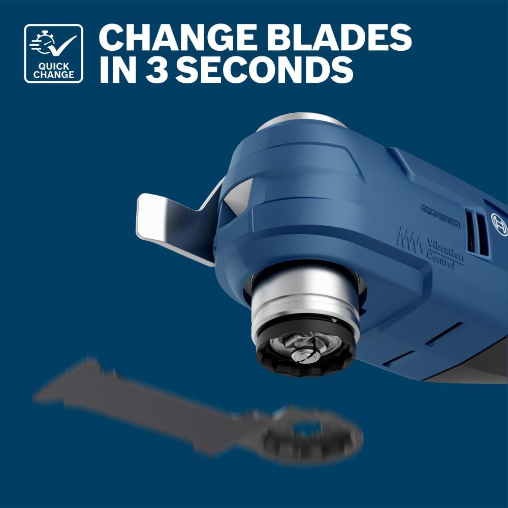 Bosch OSL212JF-10 2-1/2 in. Starlock® Oscillating Multi Tool Bi-Metal Xtra-Clean Clean Plunge Cut Blade 10 pk.