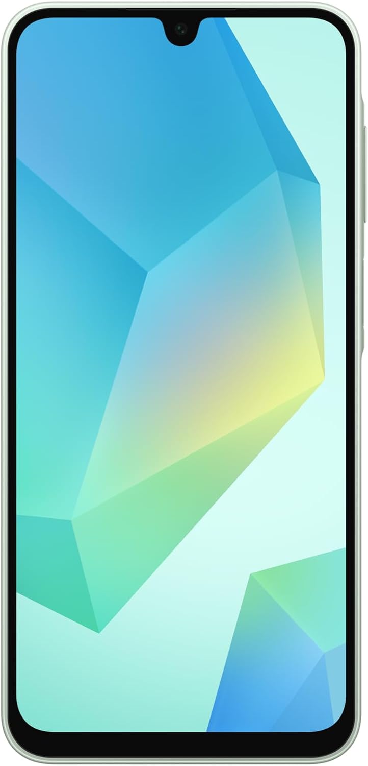 SAMSUNG Galaxy A16 4G LTE (128GB + 4GB) International Model SM-A165F/DS Factory Unlocked 6.7" Dual Sim 50MP Dual Cam (Case Bundle) (Light Green)