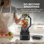 Ninja UltraCrush Professional Blender | 1000W, XL 72-oz.* Pitcher | Total Crushing Technology | 3 Manual Speeds for Ice Crushing, Smoothies, Sauces & More | Full-Size Blender | Black | BP201