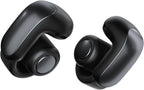 Bose Ultra Open Earbuds - Bluetooth Open Ear Earbuds with OpenAudio for Awareness  Clip-On Design for Comfort  Water Resistant  Up to 48 Hrs of Playtime  Black