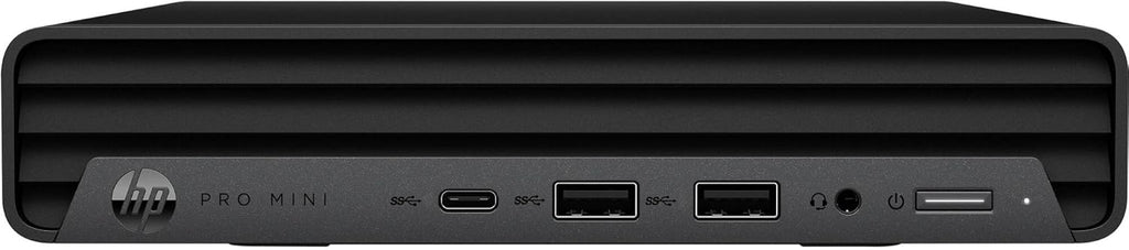 HP Pro Mini 400 Desktop Computer PC with Intel i7-12700T  (12C/20T)  16GB RAM  512GB SSD  Triple 4K Display (DP 1.4/HDMI 2.1)  WiFi and Bluetooth  Windows 11 Pro (with Keyboard & Mouse & Stand)  Black