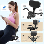 BARWING Stationary Exercise Bike for Home Workout, 5 IN 1 Foldable Indoor Cycling Bike for Seniors, 350LB Capacity, 16-Level Magnetic Resistance, Seat Backrest Adjustments