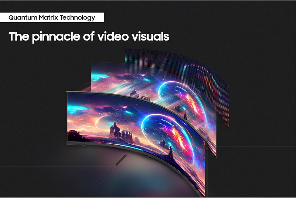 Samsung 57" Odyssey Neo G9 (G95NC) Series Dual 4K UHD 1000R Curved Gaming Monitor  240Hz  1ms with DisplayPort 2.1  Quantum Mini-LED  DisplayHDR 1000  AMD FreeSync Premium Pro  LS57CG952NNXZA