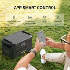 pecron Portable Power Station F3000LFP  3072Wh Solar Generator  3600W LiFePO4 Battery Home Backup  Fast Charging Lithium Battery with 100W USB-C Output for Home  Camping  RV  Emergency