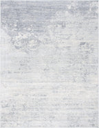 SAFAVIEH Brentwood Collection Area Rug - 9' x 12', Ivory & Grey, Modern Abstract Design, Non-Shedding & Easy Care, Ideal for High Traffic Areas in Living Room, Bedroom (BNT822A)