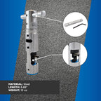 Cablematic CST 625 Blue Combo Coring and Stripping Tool for Professional Technicians, Electricians, and Installers, Easily Portable Tool for 625 Kcmil Cable, 13 Ounces