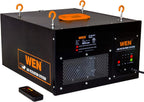 WEN 3410 3-Speed Remote-Controlled Air Filtration System (300/350/400 CFM), Basic w/ RF Remote (400 CFM) , Black