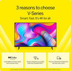 VIZIO 55-inch V-Series 4K LED HDR Smart TV w/Dolby Vision  WiFi 6E  Bluetooth Headphone Capable  Gaming Engine & Alexa Compatibility  V555M-K01  2023 Model