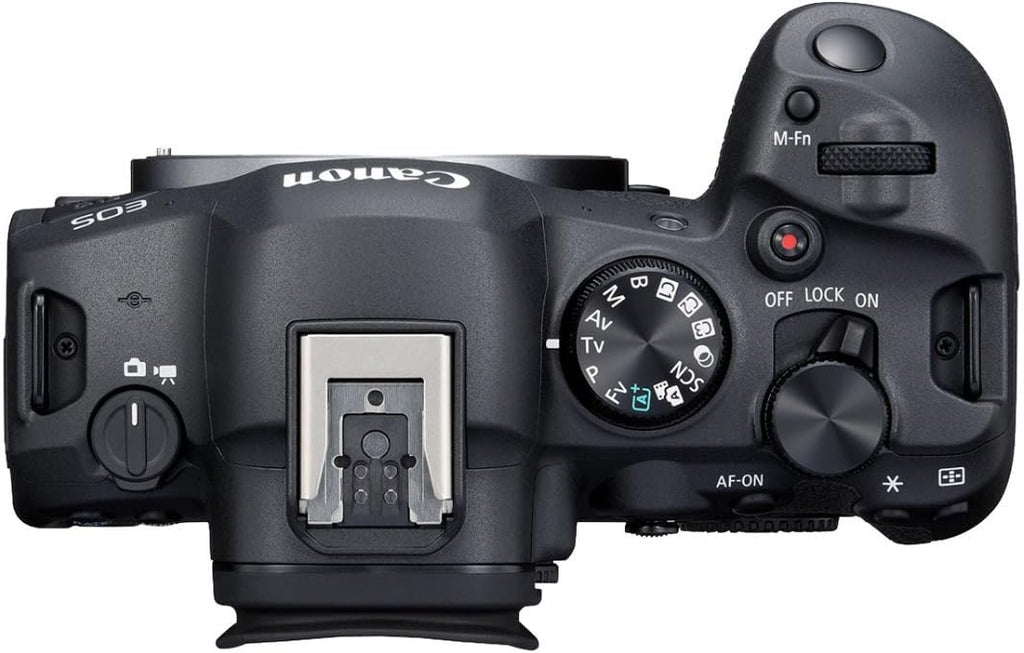 Canon EOS R6 Mark II Mirrorless Camera (Body Only)  Full-Frame Camera  24.2 Megapixel CMOS Sensor  Photo and Video Capabilities  Black