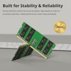Timetec Premium 16GB DDR4 2666MHz (PC4-2666V) PC4-21300 SODIMM Laptop RAM – 260-Pin 1.2V CL19 Non-ECC Unbuffered Memory Module for Laptop, Notebook, Mini PC, All-in-One