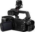 Canon XA75 Professional UHD 4K Camcorder with 15x Optical Zoom  1" CMOS Sensor  Dual XLR Audio  SDI & HDMI Outputs  Dual-Pixel AF  USB-C Livestreaming  5-Axis is Bundle