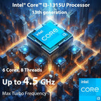 ASUS Vivobook Laptop 2025 Ultra Portable Business Computer  14" FHD Display  16GB RAM  1TB Storage (512GB SSD + 500GB Ext)  6-Core Intel i3-1315U  MarxsolAccessory  Win 11 Pro  Lifetime Office 2024