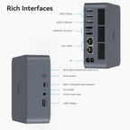 Beelink EQi12 Mini PC  Intel Core 1220P (up to 4.4GHz) 10C/12T  Mini Computer 16GB DDR4 3200MHz 500GB PCIe4.0 SSD  Dual HDMI Display 4K 60Hz/WiFi6/BT5.2/HTPC/NPU/AI/Built-in PSU