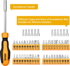 DEKOPRO 192 Piece Mechanics Tool Set Socket Wrench Set, Plastic Storage Case with Auto Repair Hand Tool Kit Wrench Tool Box Set