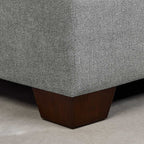 Thomasville Miles Fabric Sectional with Storage Ottoman