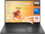 Dell 16 Laptop Touchscreen Computer  16" FHD+ Touch Screen Student & Business Laptop PC  Intel Core 7 (10-Core  Beat i7-1355U)  32GB DDR5 2TB SSD  Windows 11 Pro  Backlit Keyboard 10-Key  Copilot Key