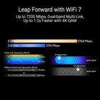 ASUS RT-BE88U Dual-Band WiFi 7 AiMesh Extendable Performance Router  4K-QAM  MLO  Dual 10G Ports  SFP+  4X 2.5G Ports  4X 1G Ports  34G WAN/LAN Capacity  Network Security  Built-in VPN