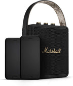 Marshall Stockwell II Portable Bluetooth Speaker  Black and Brass